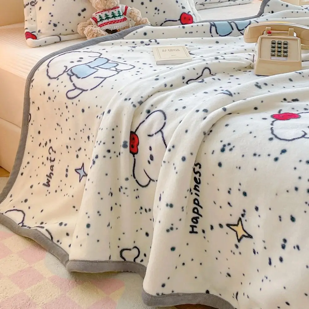 

Постельное белье, удобное одеяло с капибарой и принтом, легкое одеяло с мультяшной шалью, милое фланелевое одеяло с принтом щенка, домашнее одеяло для дивана