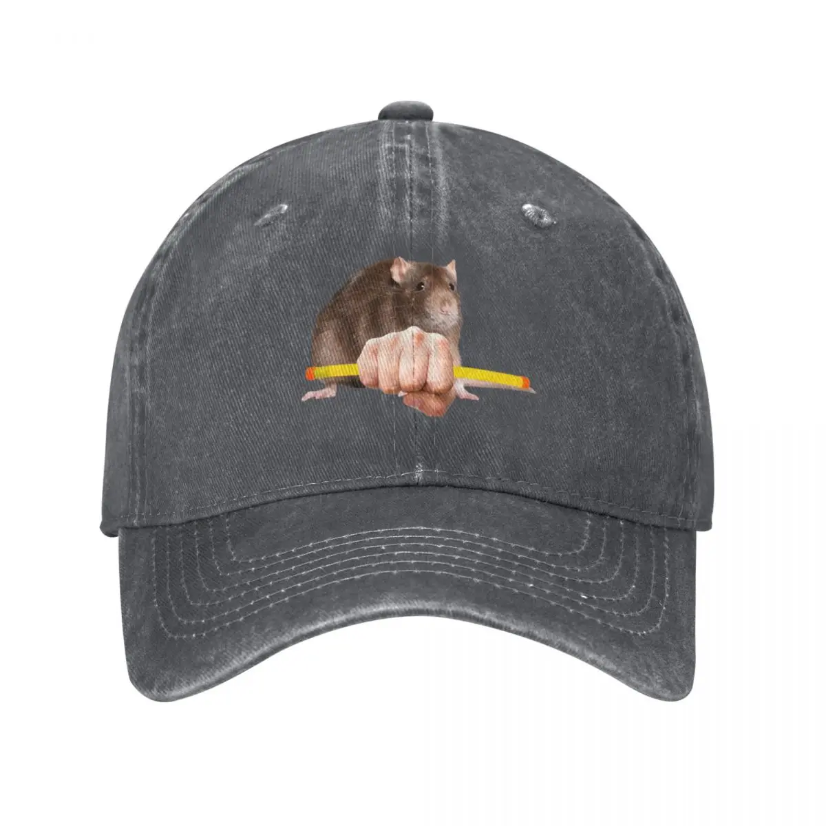 Groan tube Noise Tube Rat Ratto Meme Gift Sticker Rat Lover Baseball Cap Beach Thermal Visor Rave foam party Hat For Men Women's