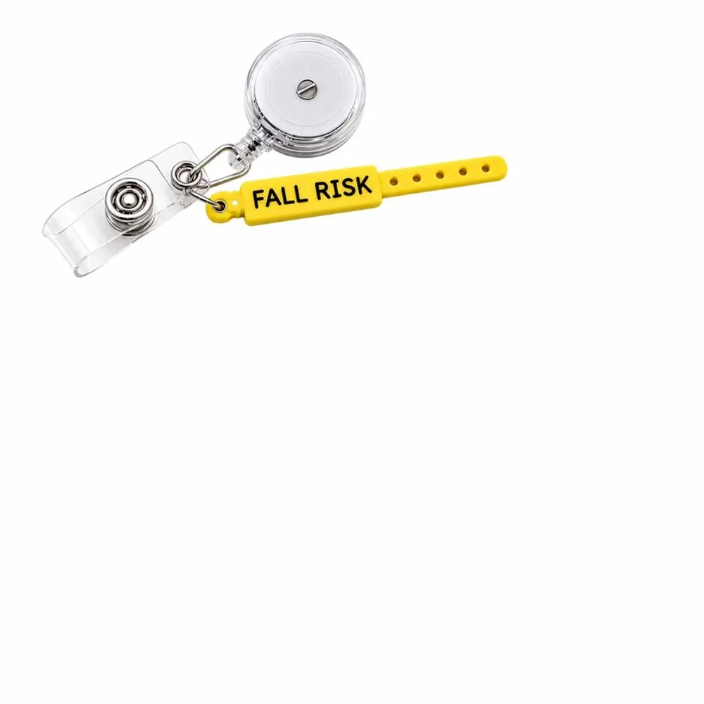 Personalized Retractable Retractable Badge Reel Transparent Belt Clip Badge Holder Clip Sturdy Lightweight ID Badge Holder Nurse