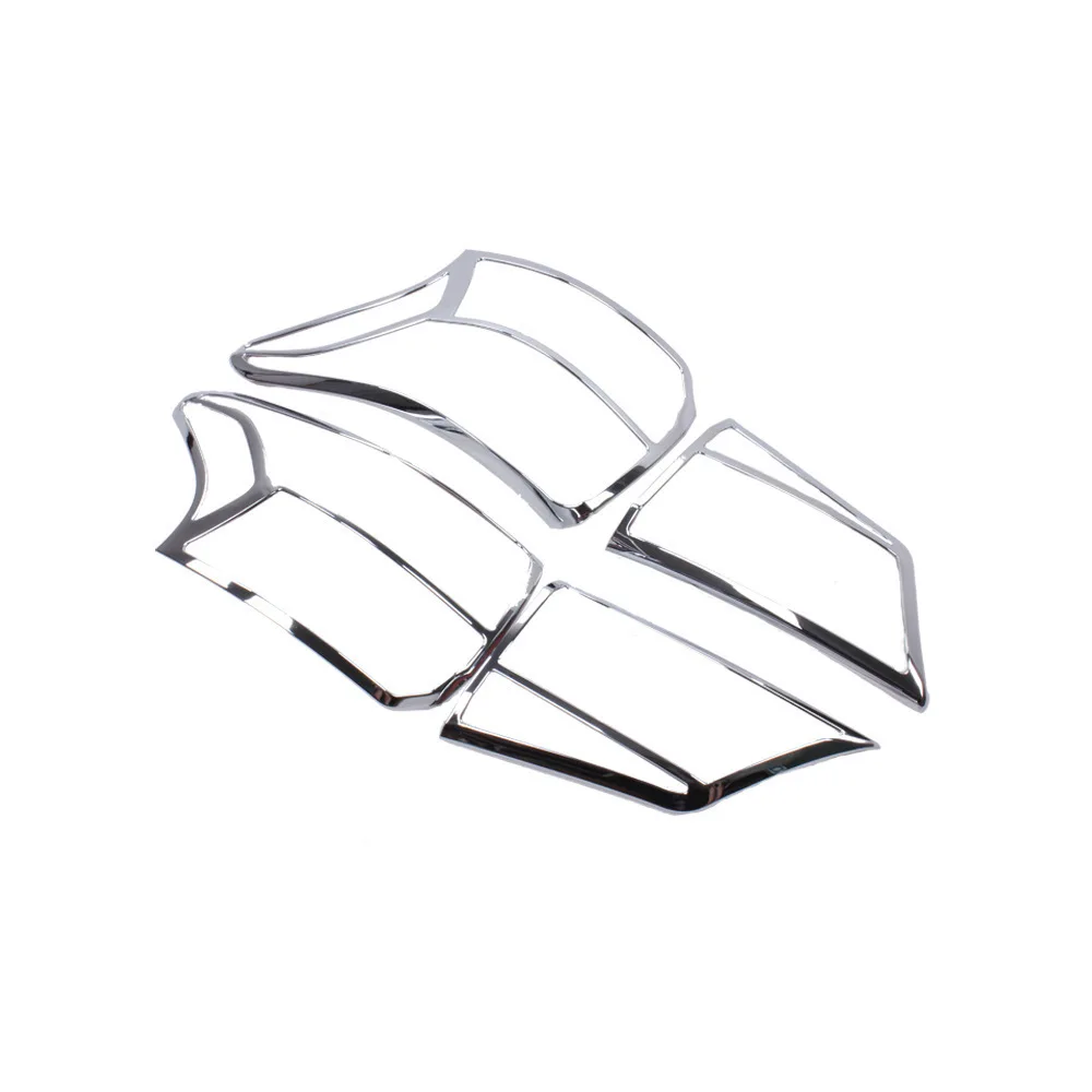 For Mitsubishi Outlander 2016 Exterior Parts Trim Door Handle Bowl Tank Cover Headlight Tail Lamp Front Fog Light Styling Pieces