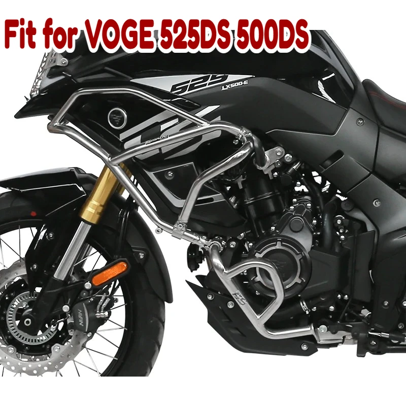 

Motorcycle Engine Guard Tank Bumper Steel Crash Bar Fairing Protector Motorcycle Bumper Fairing Frame for VOGE 525DS 500DS