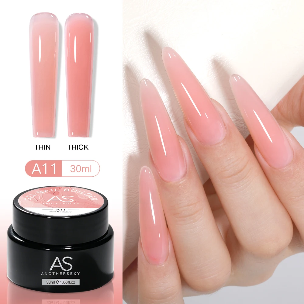 30g Silber Reflektierendes Aufbaugel für Nägel Funkelnder Glitzer Roter Nagelverlängerungslack Semi-Permanenter Gel-Lack
