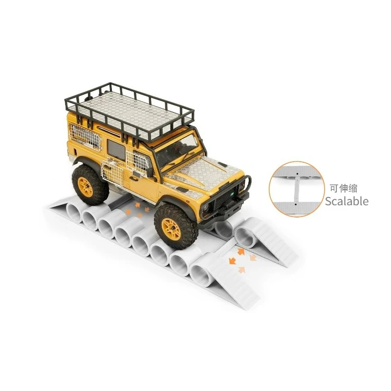 Simulated 3D Printing Bridge Hole Obstacle Track for 1/24 1/30 RC Crawler Traxxas FCX24M SCX30 Diy Parts