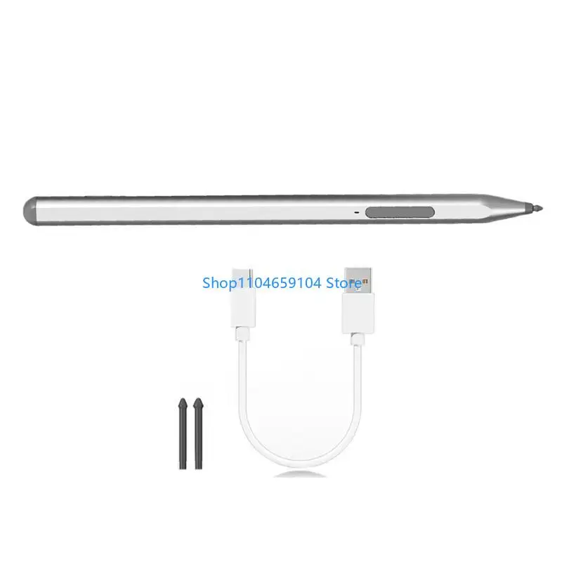 Styluses Pen Compatible for Go/Laptop/Book Featuring 1024Pressure Levels Replaceable Nibs