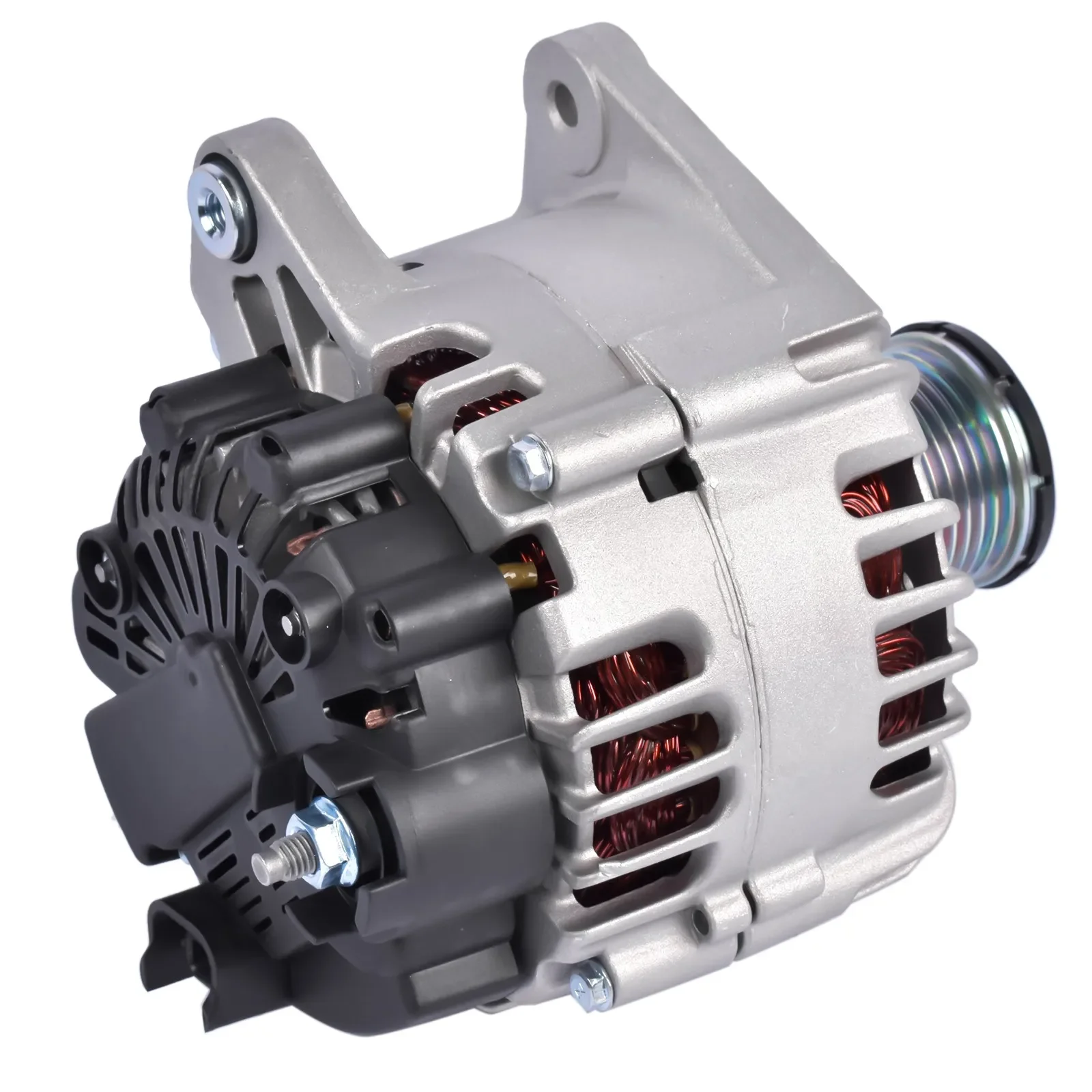 AP02 Alternator 120A for Nissan Rogue Sport S, SL, SV L4 2.0L 2017-2022 231004BB0B 231004BB0A 21072N 6-Groove Clutch Pulley