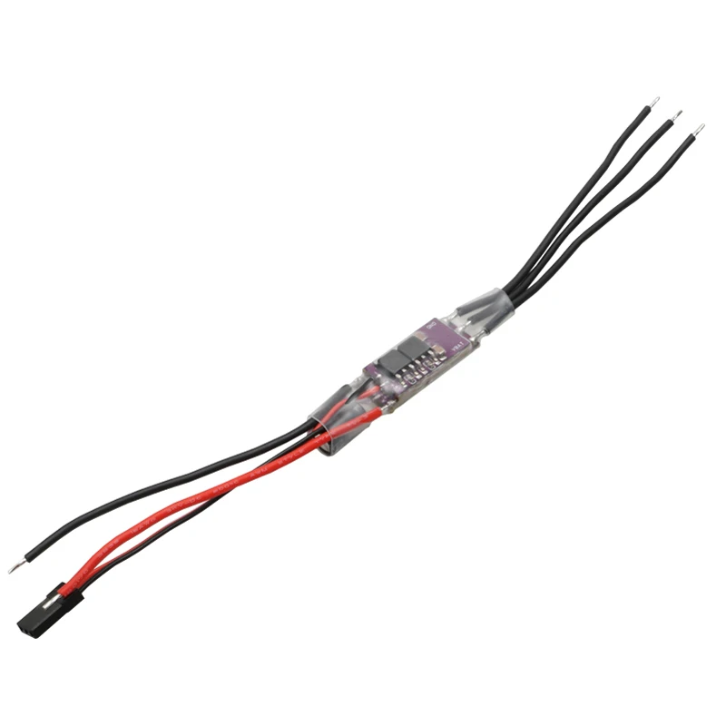 AM32 2-4S 40A ESC controlador de velocidad sin escobillas de 32 bits módulo BEC 5V2A integrado para Dron 1/18 1/24 SCX24 coche trepador de control remoto tanque 1/16