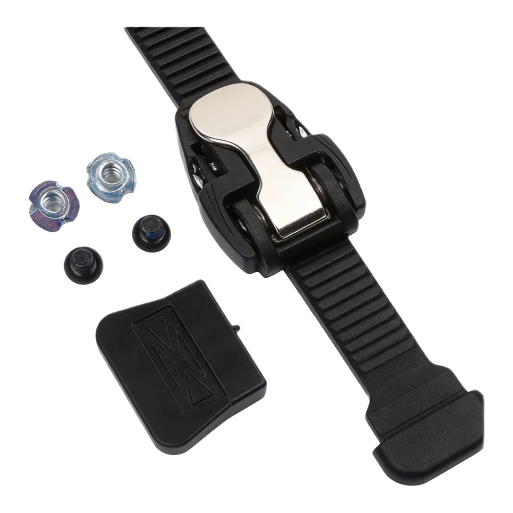 Skate Buckles Set of 2 for Inline Roller Skates Ice Skates Featuring Ratchet Lock and Precise Micro-Adjustment 150mm