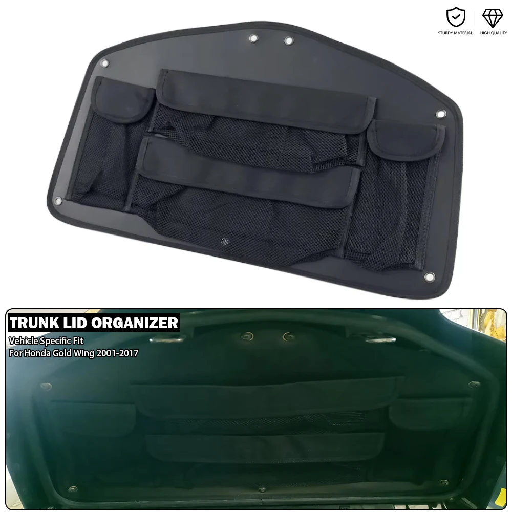 Trunk Lid Organizer Bag Fit For Honda Gold Wing 1800 ABS GL1800 GL1800A GL1800P GL1800BM GL1800HP GL1800HPN GL1800HPNA 2001-2017
