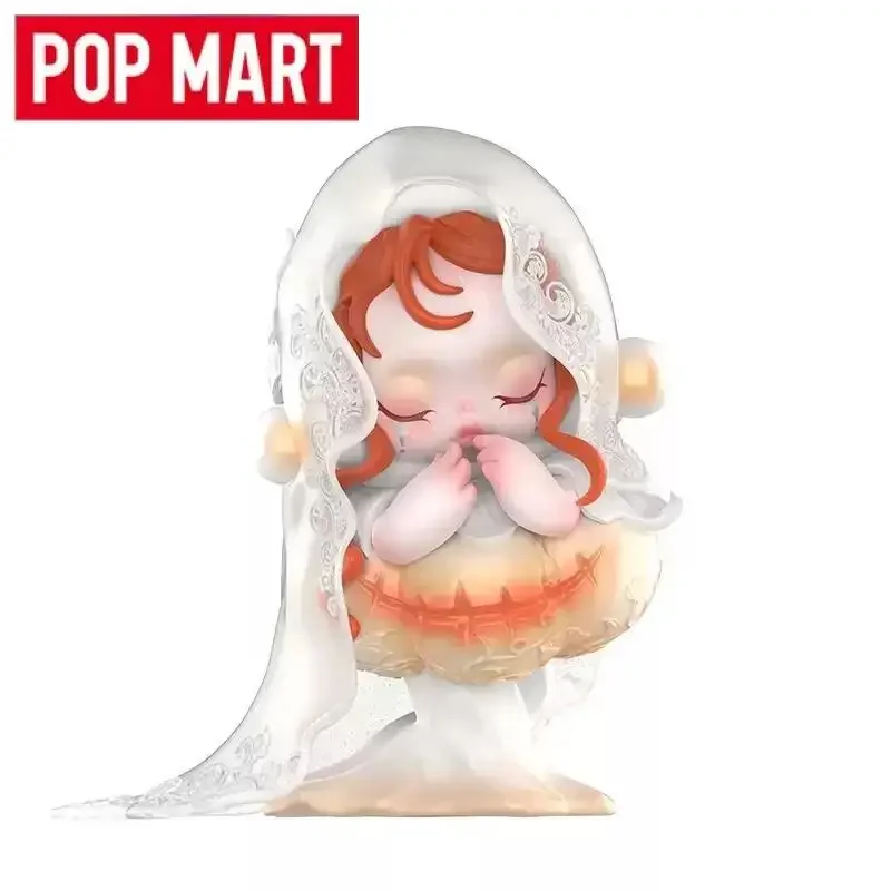 

POP MART Skullpanda Covenant of The White Moon Фигурка Серия Слепая коробка Аниме Фигурка Коллекция игрушек Подарки на Хэллоуин