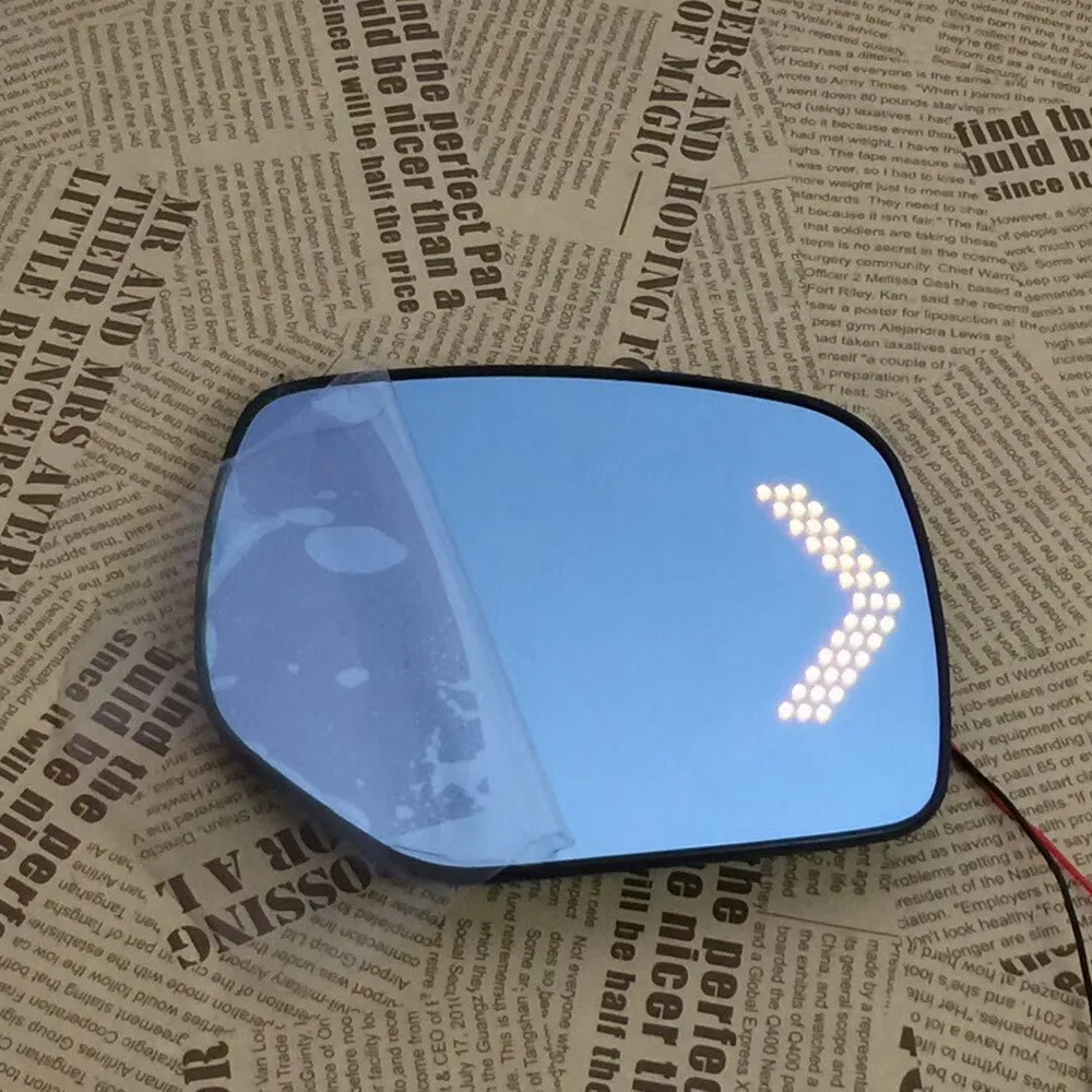 

Car Rearview Mirror Lens Compatible for Subaru Forester Outback XV Legacy 2013-2017, Blue Mirror, Large Field, Turn Signals
