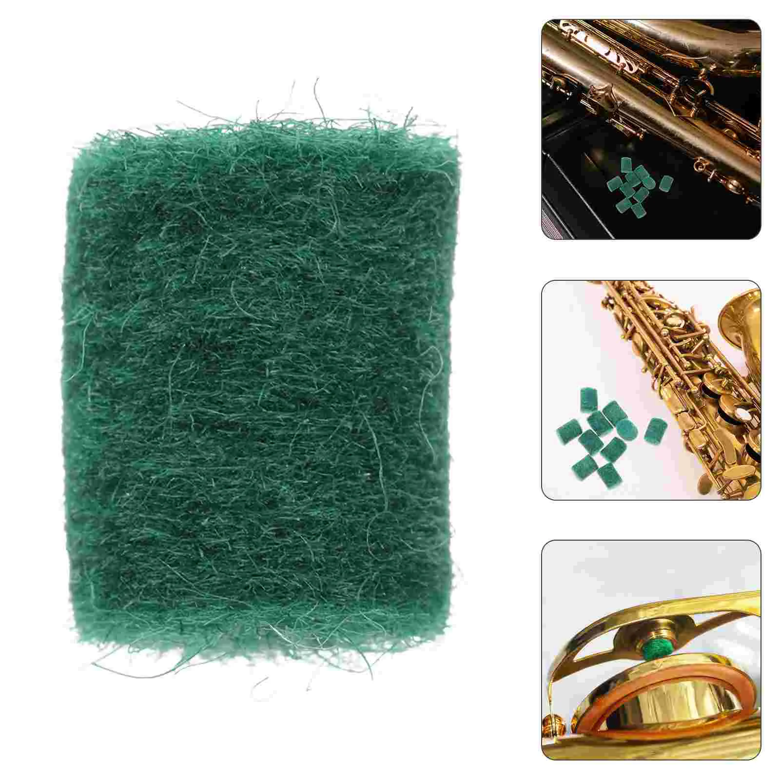 10 Pcs Portable Saxophone Felt Column Musical Instruments Maintenance Kit Accessories Part