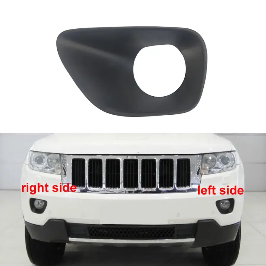 

For Jeep Grand Cherokee 2011 2012 2013 Fog Light Frame Fogs Lamps Shell Front Bumper Grille Driving Lamp Cover