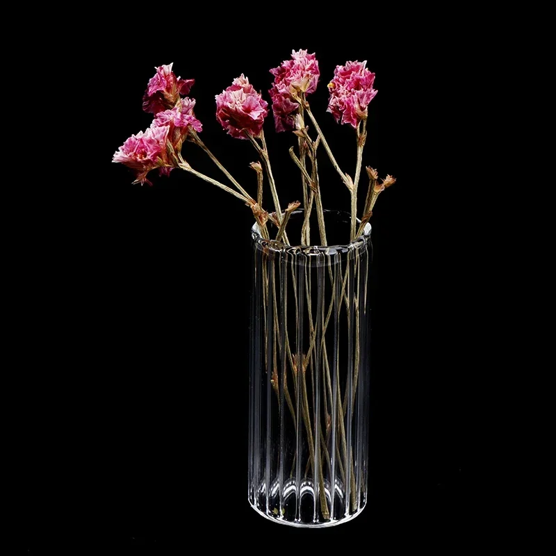 Miniaturowa doniczka wazon szklany model mebli akcesoria do domku dla lalek dekoracja domku dla lalek zabawki do zabawy w dom dla dzieci prezent