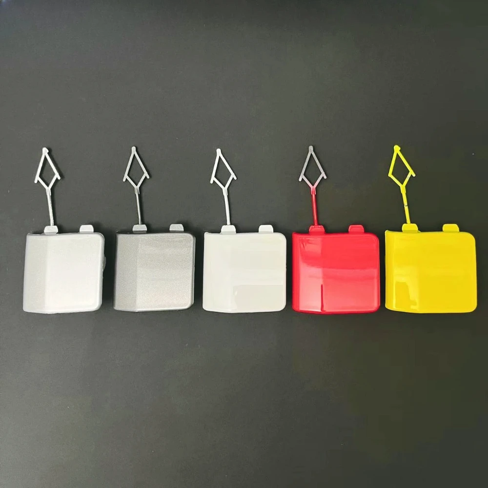 Cubierta  remolque para parachoques lantero, gancho  remolque, enchufe  parachoques blanco, para VW POLO 2014-2019