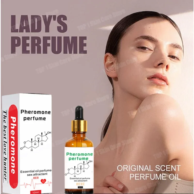 Romantic Pheromone Perfume For Women To Attract Men Long Lasting Fragrance Essential Oil Stimulates Flirting Passion