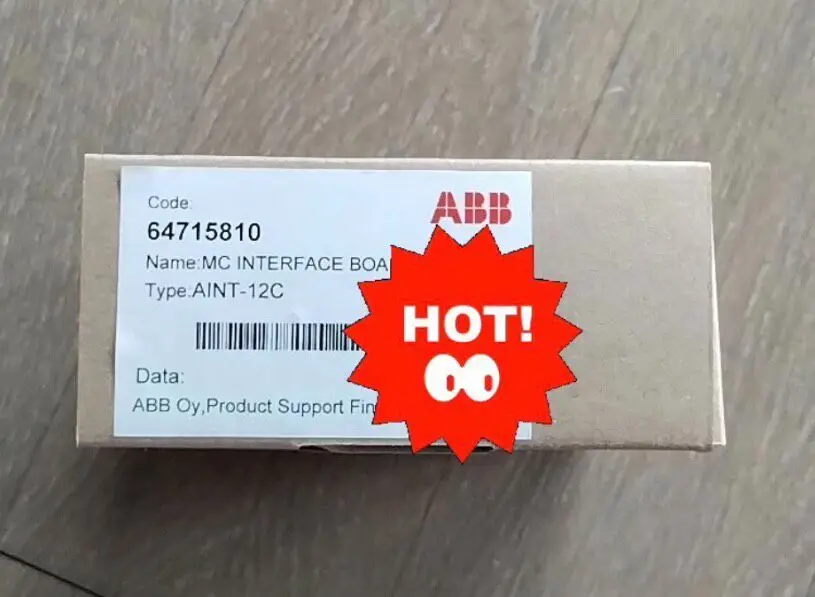 Совершенно новая коммуникационная плата ABB AINT-12C, оригинальная и подлинная, в оригинальной упаковке, со склада.