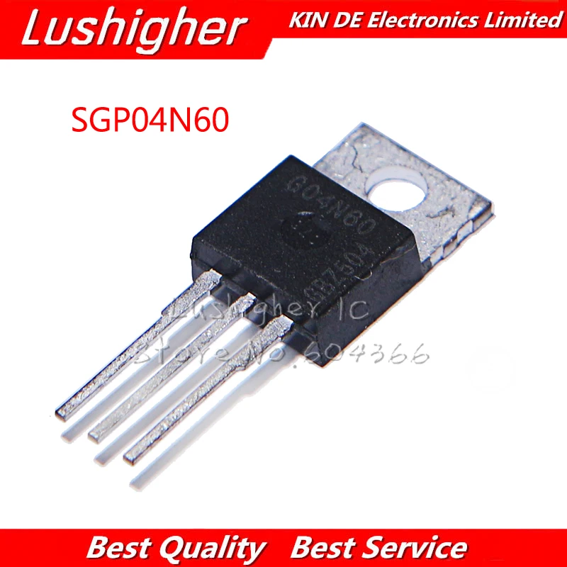 10pcs SGP04N60 TO-220 G04N60 TO220 600V 4A