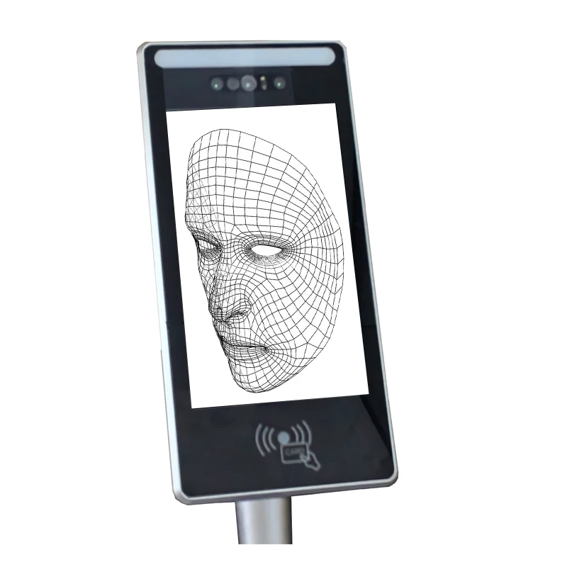 

Employee Time Attendance Access Control System Wifi TCP IP 8 Inch Dynamic Face Recognition Biometric Machine