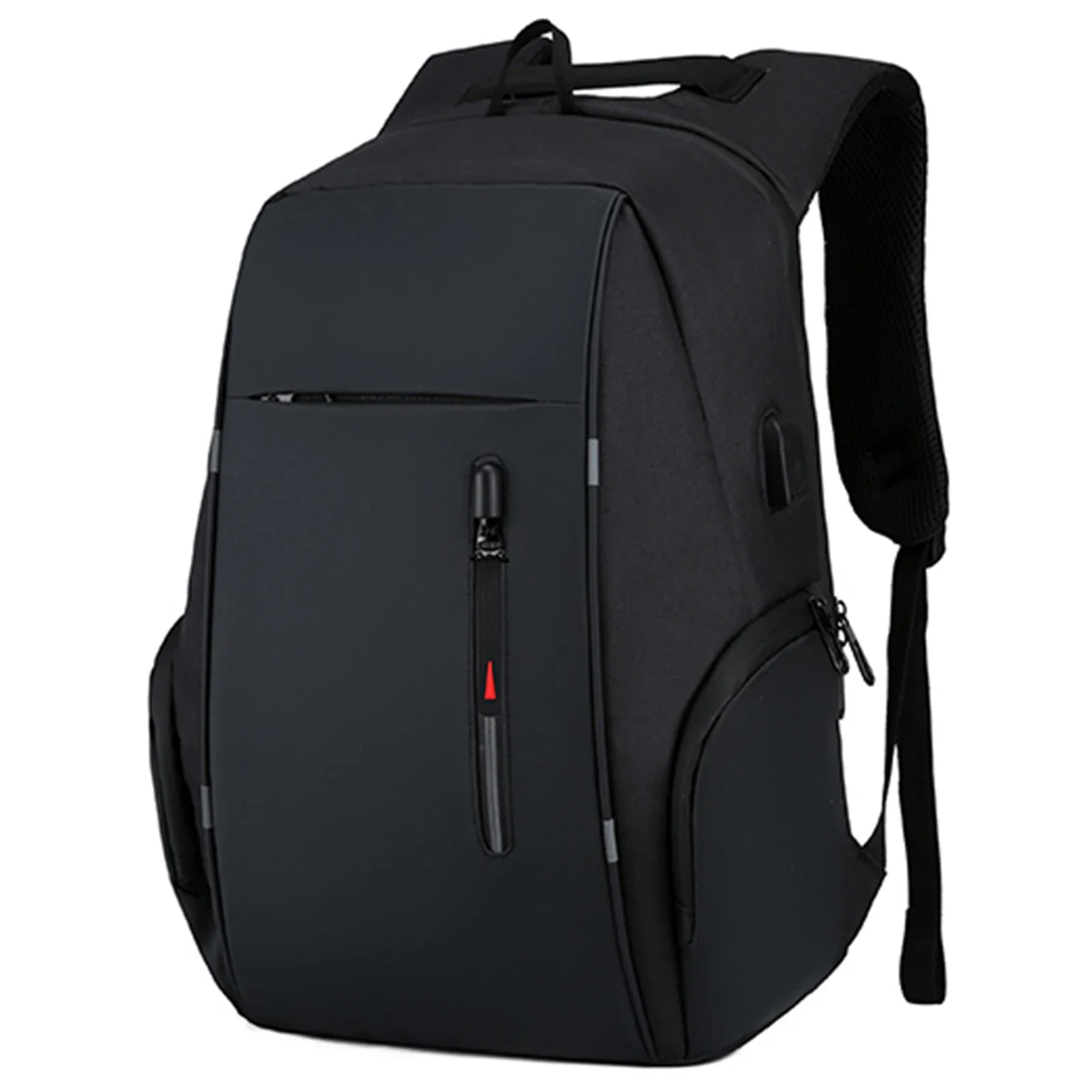 Mochila impermeável para laptop com porta USB para homens e mulheres, mochilas de 17 polegadas, uma bolsa para todas as estações, moda