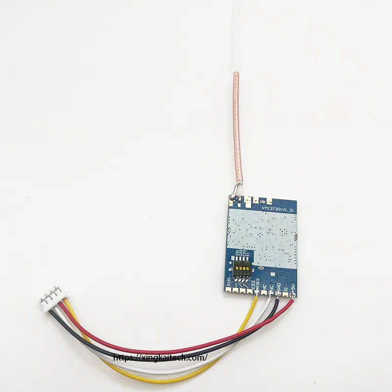 FPV Video VRX Module 1.2/1.3GHz VRX 9CH Analog Wireless Video Receiver Module High Sensitivity Strong RSSI Signal Detection