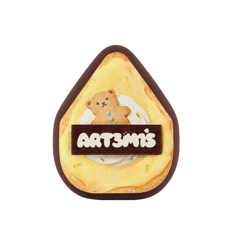 ART3M1S Miracle Fantasy Series Soft Powder Puff Foundation Setting Sponge Cosmetic Tool with Afternoon Cookie Theme