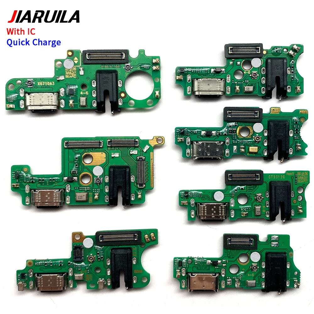 USB Port Charger Dock Connector Charging Board Flex Cable For Infinix Hot 7 9 12 20S 30 30i Zero X Neo Pro X6811 X6810 X655C