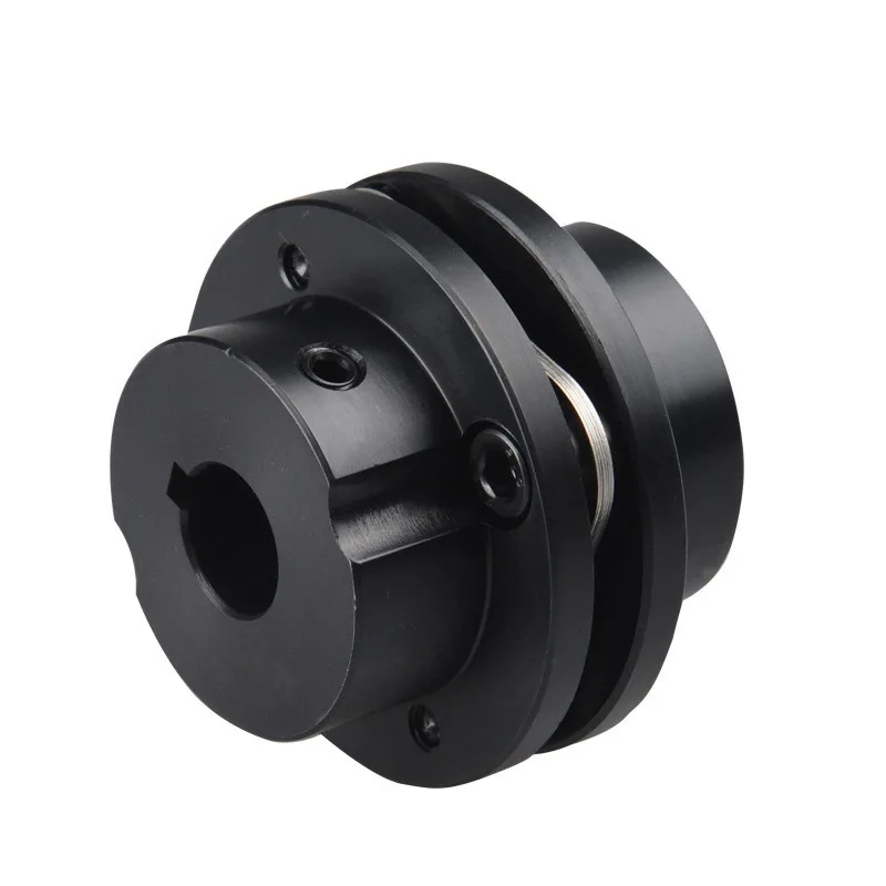 45 Steel Flange Single Diaphragm Coupling High Torque Through Servo Motor Screw Step Single Diaphragm Coupling