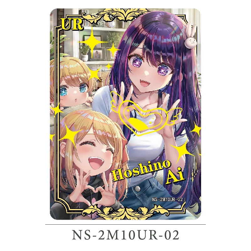 Goddess Story 2M10 Ur-Series Anime Characters Hoshino Ai Kana Kafka Caelus Bronya Rand Collectible Cards Birthday Present