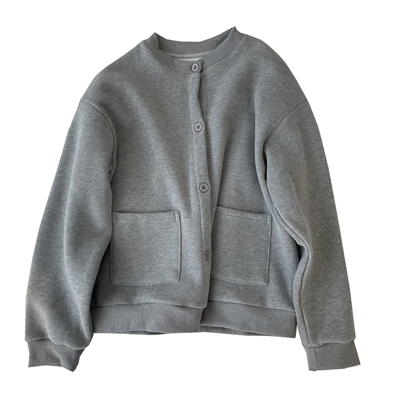 بلوزات نسائية ملابس خريفية حياكة حرارية بالإضافة إلى زي العمل لطلاب المدارس المتوسطة Preppy متعددة الكتف وسيم