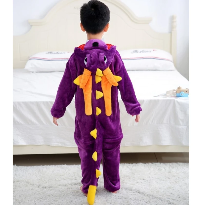 

Kids Pajamas Onesies Cos Animal One-Piece Pijamas Cartoon Jumpsuits Sleepwear Anime Halloween Boys Girls Homewear Carnival Gifts