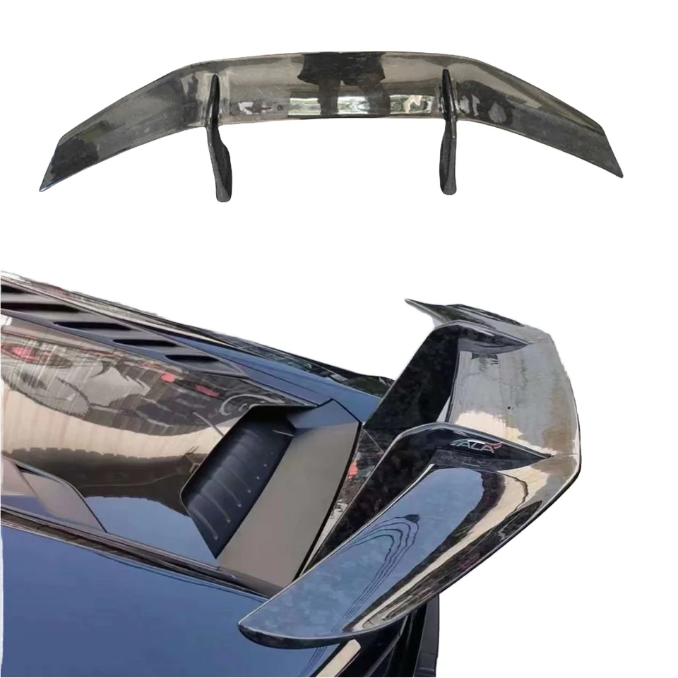 

P-Style Forged Carbon Rear Spoiler Tail Wing Car Parts Body Kit for Lamborghini Huracan LP580 LP610