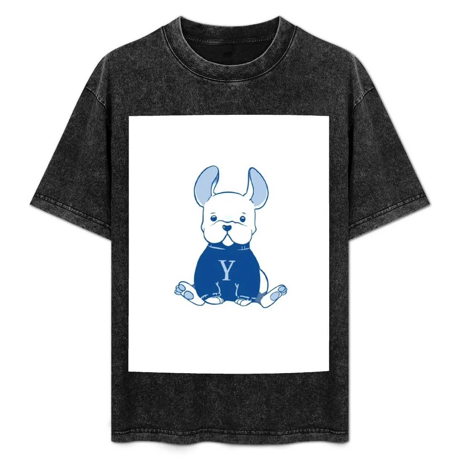

Yale Bulldog T-Shirt kawaii clothes tees funny t shirts for men