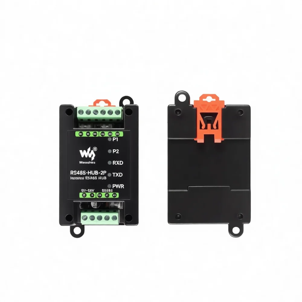 Industrial RS485 Hub Repeater Module Signal Isolation Cascade Networking Serial Converter Automation Data Acquisition Tool