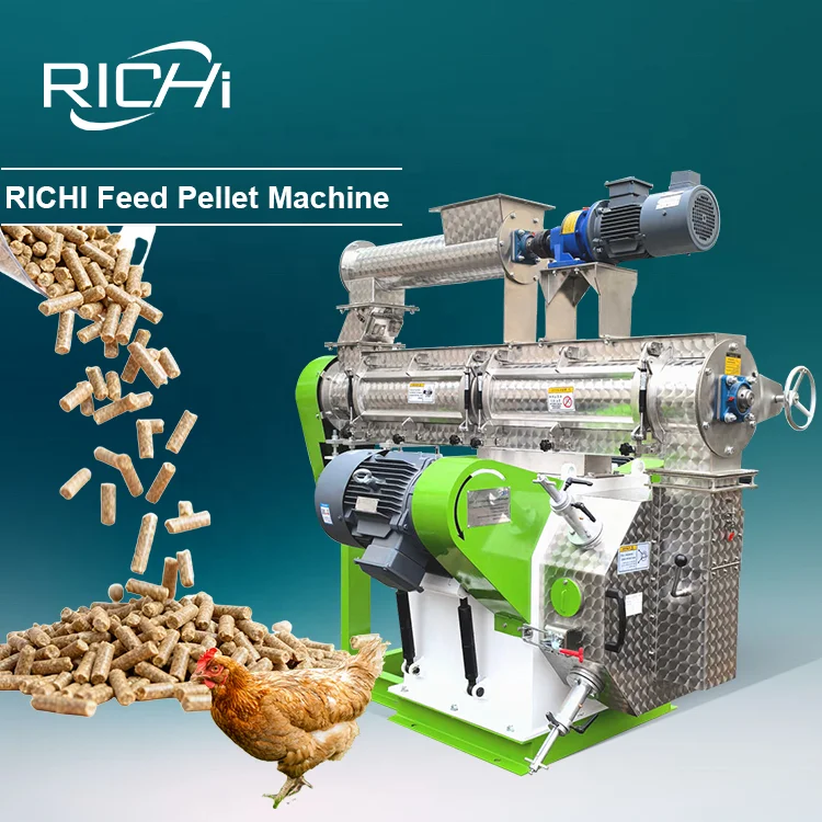 ATV&UTVRICHI Feed Pellet Making Machine - High Productivity 3-4t/h Boiler Layer Hen Pig Feed Making Machine