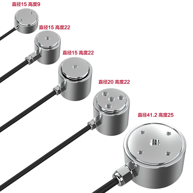 High Precision Load Sensor Miniature Force Measurement Pressure Stainless Steel Digital Display Meter