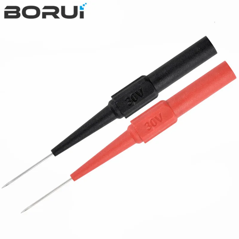 30V Diagnose Werkzeuge Multimeter Test Blei Extention Zurück Piercing Nadel Spitze Sonden Autotools Automotive Auto Kit Maschine
