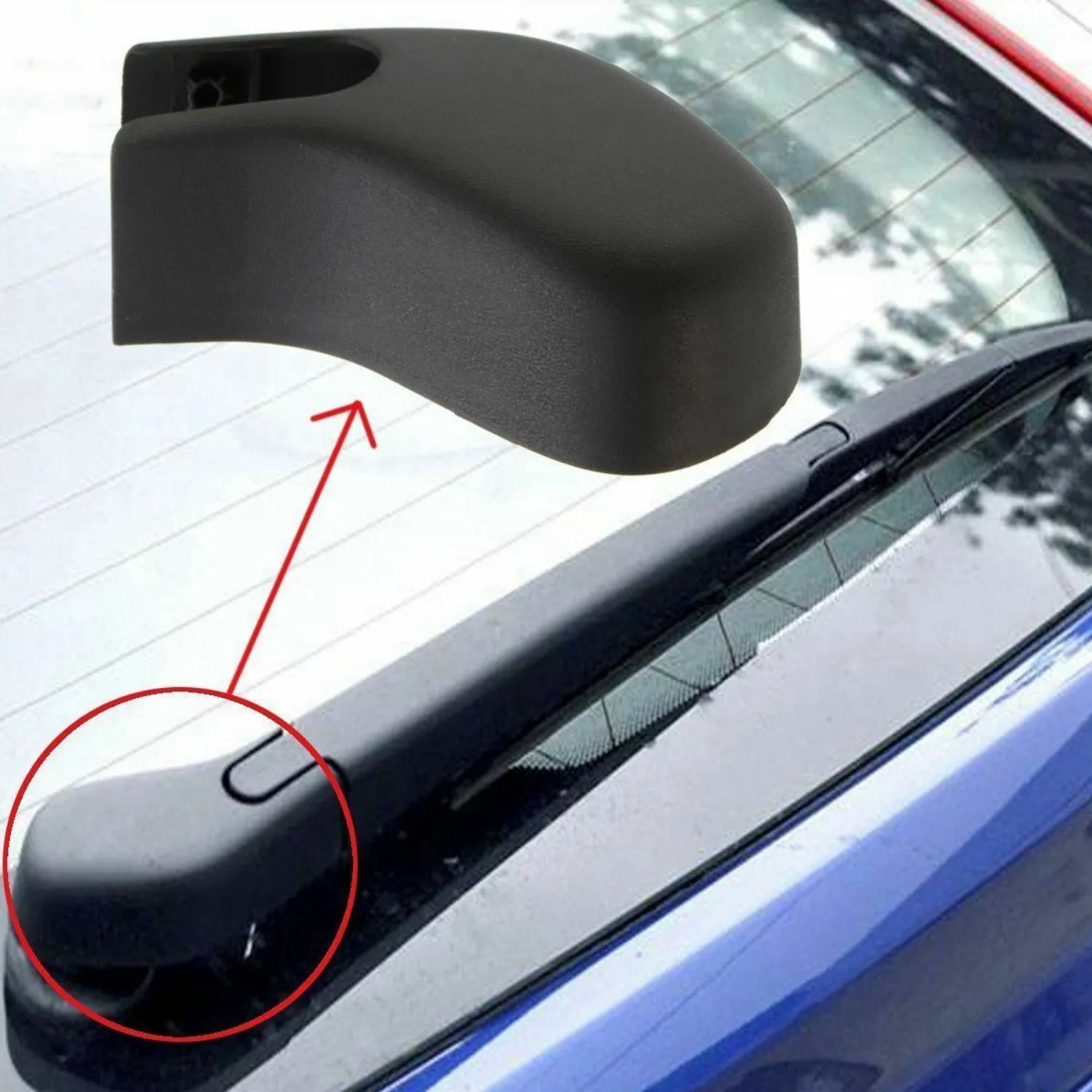 A30F-Car Replacement Wiper Head Nut Cover Cap Screw Caps For Ford/Focus MK 2 Hatch Back 2004-2011