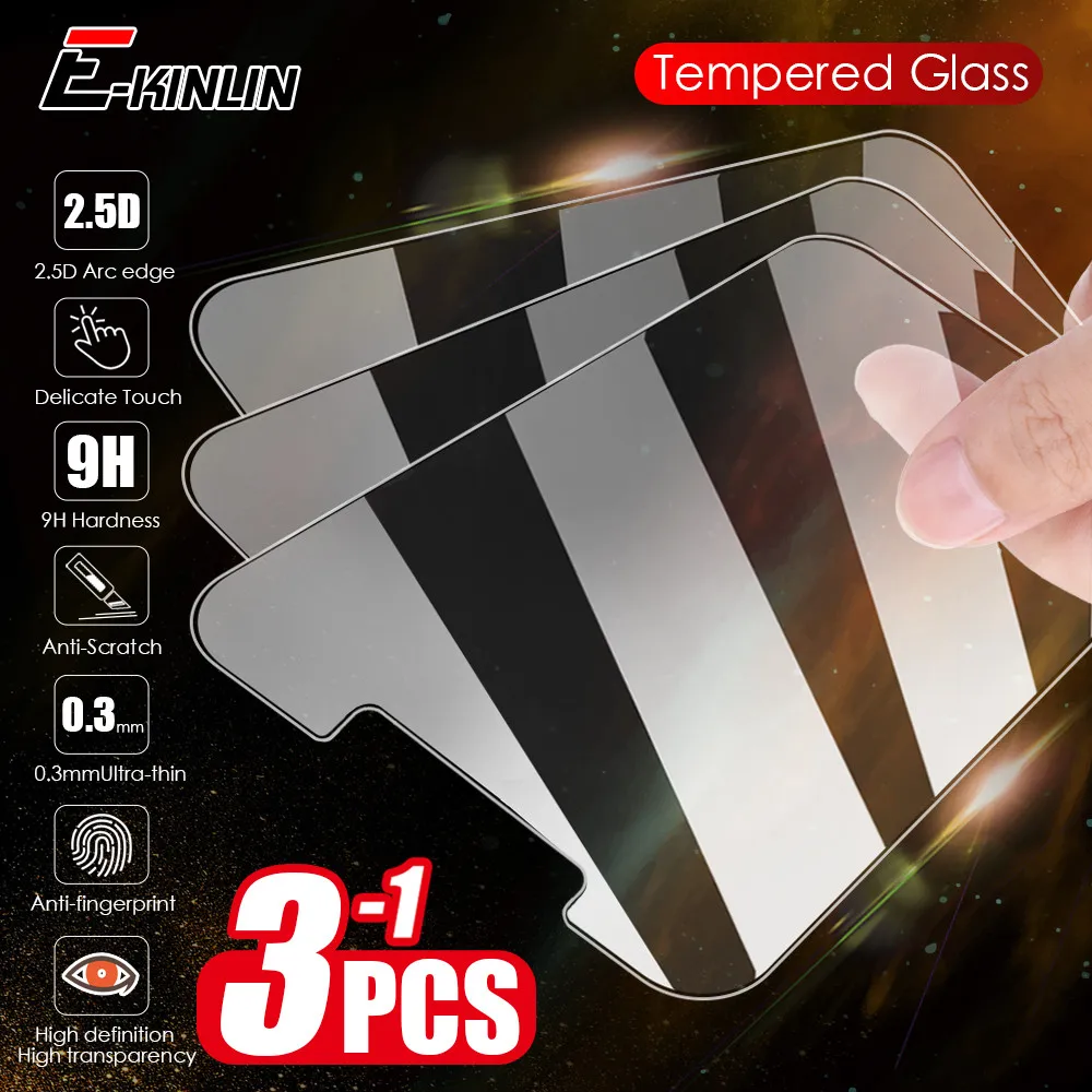 Screen Protector Tempered Glass Film For Motorola Moto One 5G ACE Fusion Plus Hyper Macro Zoom Action Vision Power P30 Play Note