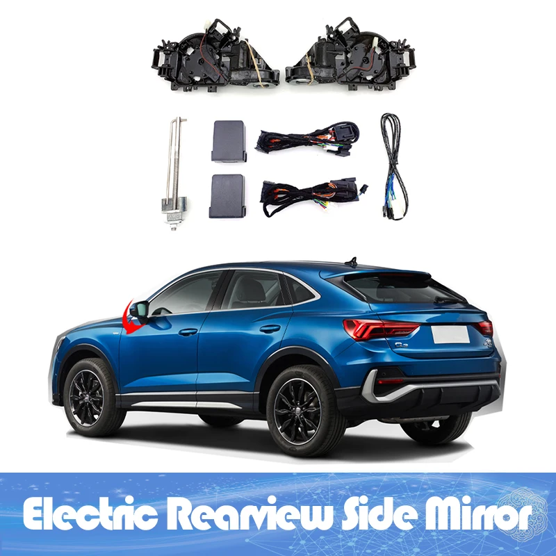 For Audi Q3 Auto Intelligent Automatic Car Electric Rearview Side Mirror Folding System Kit Module