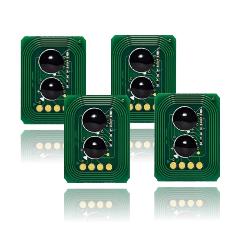 4PCS ES6142 Toner Cartridge Chip For OKI ES6142 ES6142dn Printer Chip es6142 es6142dn Toner Chip high capacity