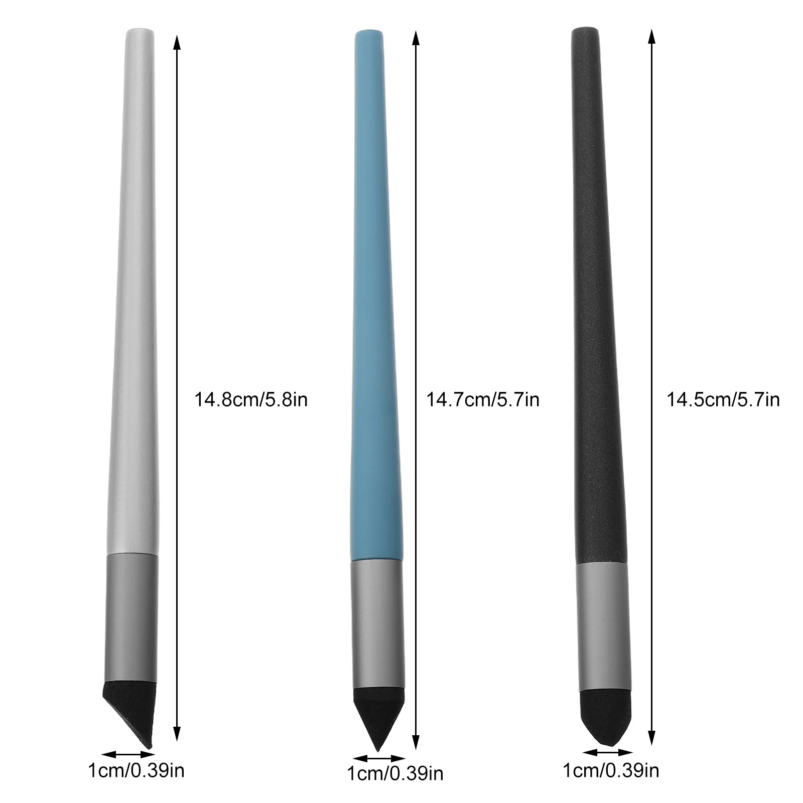1 مجموعة النفط الباستيل مزج القلم إسفنجة لينة الكرة رئيس أداة الرسم متعددة الوظائف للانتقالين السلسة والرسم