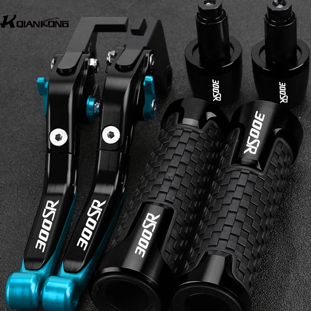 For CFMOTO CF MOTO 300SR 300 SR 2023 2024 Adjustable Brake Clutch Levers Handle Bar End Grips Caps 300SR Motorcycle Accessories