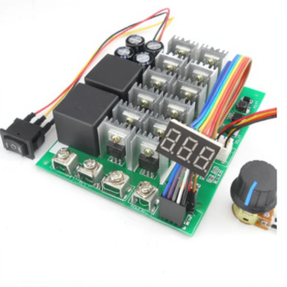 High Performance DC Motor Speed Governor For Haisenda 60A Voltage Regulator Module Industrial Drive Reversible Switcher