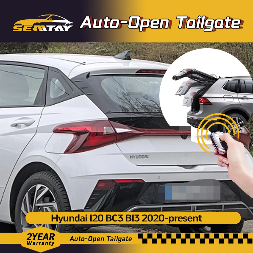 

SEMTAY Automatic Lifting Trunk Struts with Spring for Hyundai I20 BC3 BI3 2020-present Rear Tailgate Boot Lift Supports