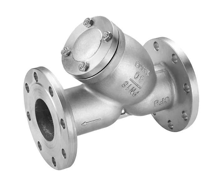 Factory wholesale price DN15~DN250 Stainless Steel 304 Flange Y-Strainer, dn100 Y type Flange Strainer