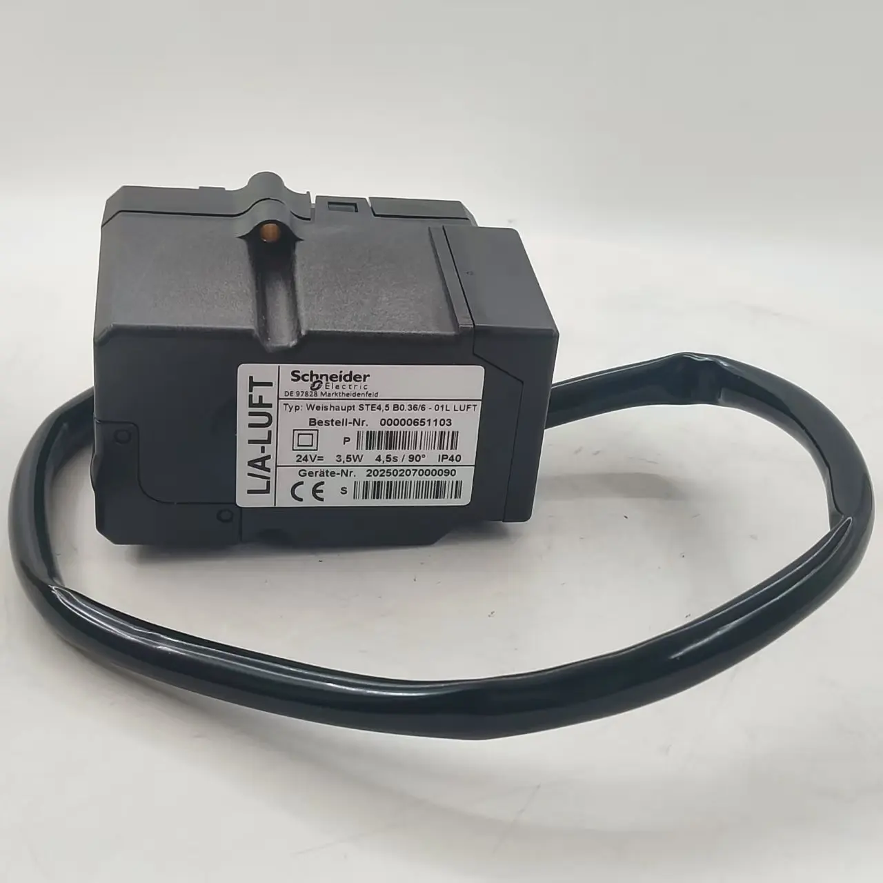 

Original STE4.5 B0.36/6-01L & STE4.5B0.36/6-01L LUFT Industrial Control Valves - for /Air Fluid Systems