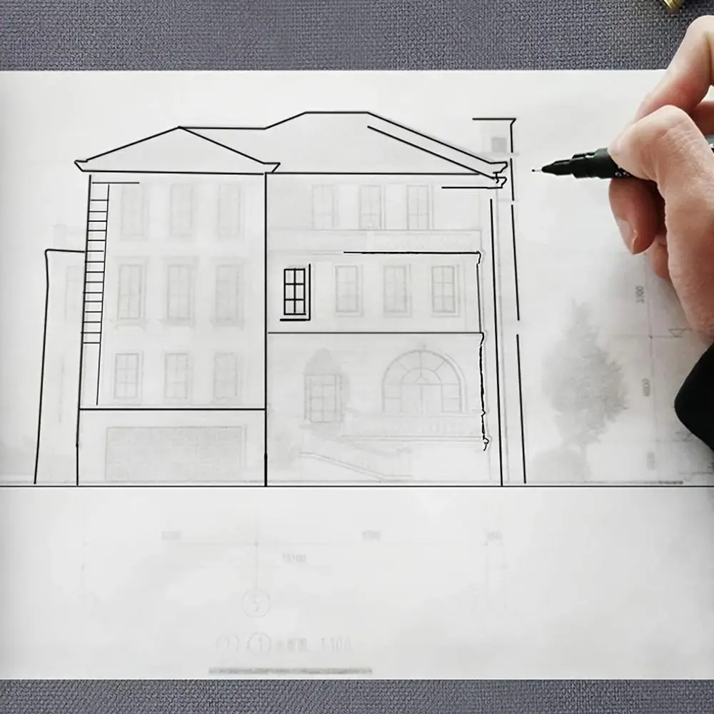 100Pcs Drawing Sheet A4 Tracing Paper Calligraphy Writing Office Art Supplies Sketching Paper White Translucent For Student