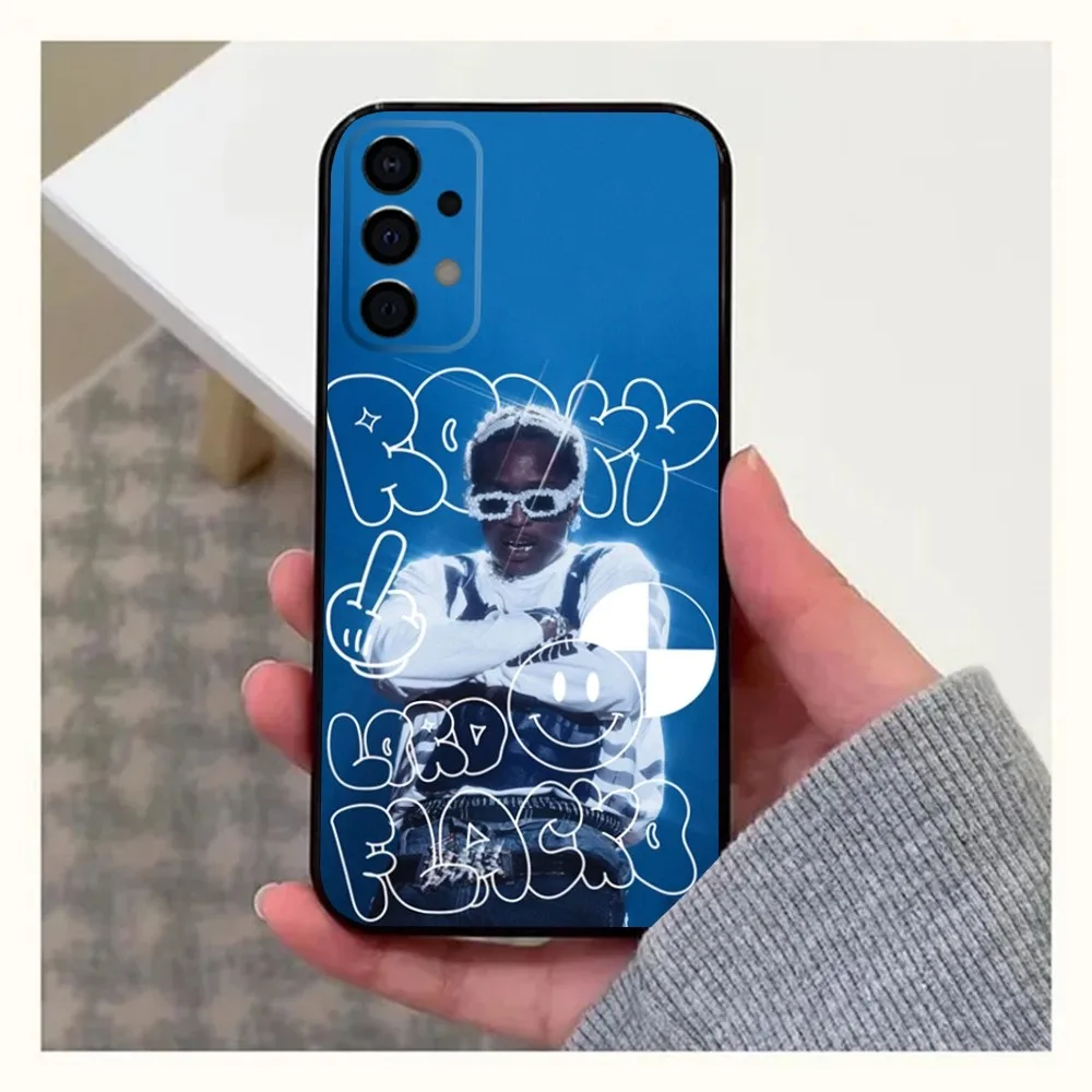 A-ASAP Rocky Rapper Phone Case For Samsung Galaxy A13,A21s,A22,A31,A32,A52,A53,A71,A80,A91 Soft Black Cover