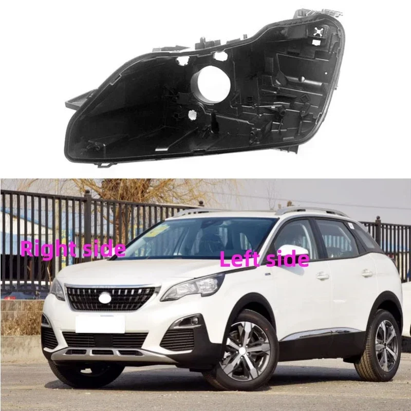 

For Peugeot 4008 2016 2017 2018 2019 Headlight Base Headlamp House Car Rear Base Auto Headlight Back House