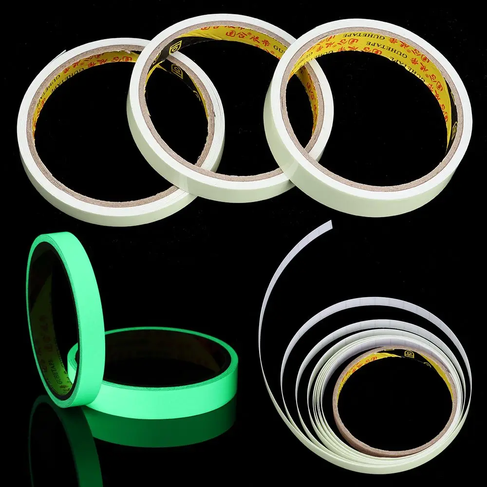 3m Self Adhesive Glow In The Dark Stickers Green Luminous Tape Stage Decorative Luminous Fluorescent Tape Warning Stickers